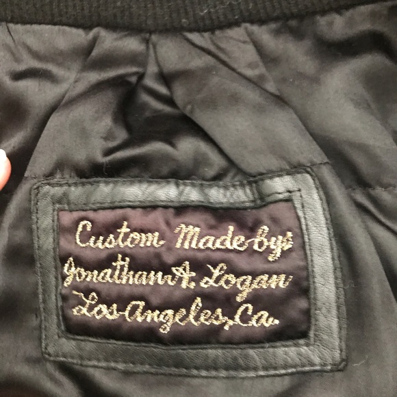 Custom Leather Film Jacket - Picture 7 of 8